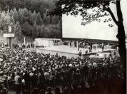 Filmový festival pracujících byl akcí vpravdě masovou. Foto litvinov.sator.eu