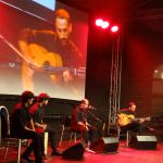 Hudebníci z Ekilibrio Flamenco na pódiu v Boskovicích_Foto Jiří Plocek