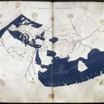 Ptolemaiova mapa světa. Repro The British Library