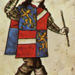 Herold hraběte nassavsko-viandenského, 15. století. Repro Wikimedia Commons