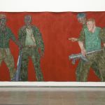 Leon Golub, pohled do instalace výstavy. Foto: Serpentine Gallery