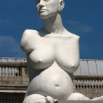 Autor: Marc Quinn, Dílo: Alison Lapper Pregnant, 2005, Trafalgar Square, London Foto© Pavel Sochor