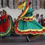Kolumbijské tanečnice. Foto Jiří Plocek