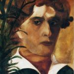 Mark Chagall: Autoportrét, 1914.