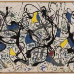 Jackson Pollock: Summmertime Number 9 (1948). Repro Tate Gallery