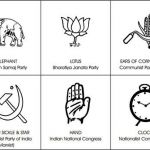 V Indii používají politické strany pro orientaci negramotných voličů obrázkovou symboliku. Repro Quartz Media