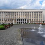 Užhorod - bývalý zemský parlament - autor arch. Frant. Krupka.