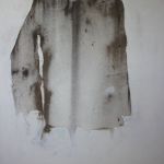 Uniforma I 2018 akryl a prach na sololitu, 135 x 91 cm