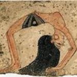 Egyptská tanečnice, vázová malba ze 13. století př. n. l. Repro Wikimedia Commons
