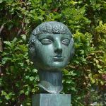 Busta Anny de Noailles od Jamese Viberta ve švýcarském městě Vevey. Foto Wikimedia Commons