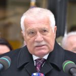 Václav Klaus při jednom ze svých stále zaměnitelnějších projevů. Foto Wikimedia Commons