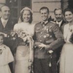 Svatba Idy a Philippa Schoellerových, Rájec 1944. Foto soudnikauza.estranky.cz